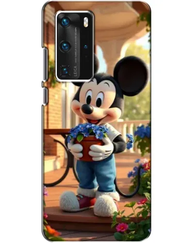 Чехол для Huawei P40 Pro с картинкой «Микки садовод»