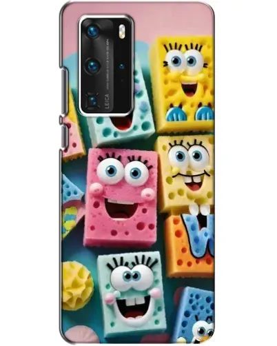 Чехол для Huawei P40 Pro с картинкой «Цветные губки» Чехол для Huawei P40 Pro с картинкой «Цветные губки»