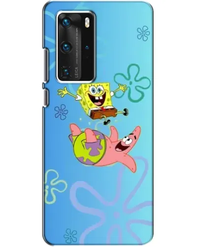 Чехол для Huawei P40 Pro с картинкой «Спанч Боб и Патрик» Чехол для Huawei P40 Pro с картинкой «Спанч Боб и Патрик»