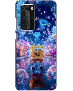 Чехол для Huawei P40 Pro с картинкой «Неоновый океан»