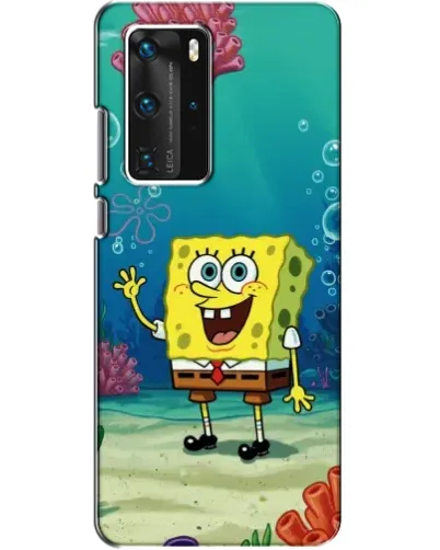 Чехол для Huawei P40 Pro с картинкой «Подводный привет» Чехол для Huawei P40 Pro с картинкой «Подводный привет»