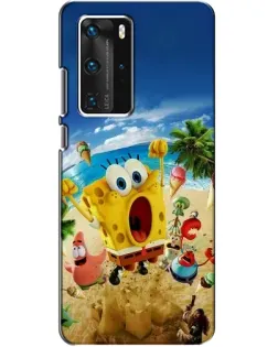 Чехол для Huawei P40 Pro с картинкой «Развлечения на пляже»