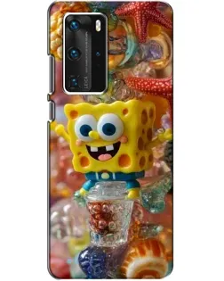 Чехол для Huawei P40 Pro с картинкой «Сокровища океана»