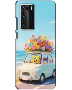 Чехол для Huawei P40 Pro с картинкой «Автомобильное путешествие»