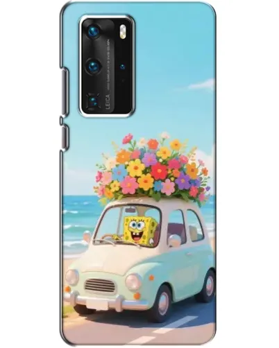 Чехол для Huawei P40 Pro с картинкой «Автомобильное путешествие» Чехол для Huawei P40 Pro с картинкой «Автомобильное путешествие»