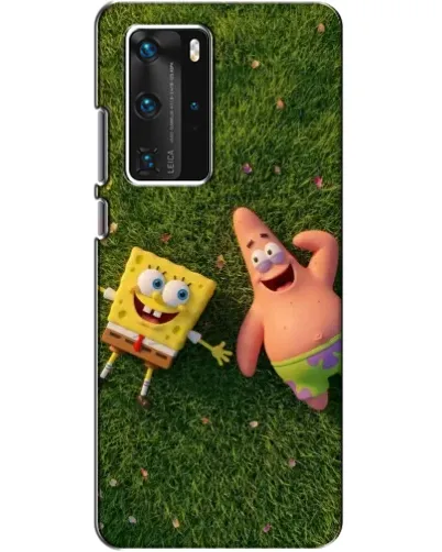 Чехол для Huawei P40 Pro с картинкой «Друзья на лужайке» Чехол для Huawei P40 Pro с картинкой «Друзья на лужайке»
