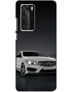 Чохол для Huawei P40 Pro з картинкою «Mercedes AMG GT Silver»