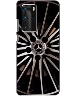 Чехол для Huawei P40 Pro с картинкой «Диск Mercedes»