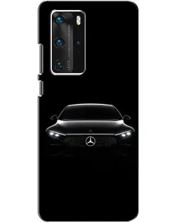 Чехол для Huawei P40 Pro с картинкой «Mercedes Vision — концепт»