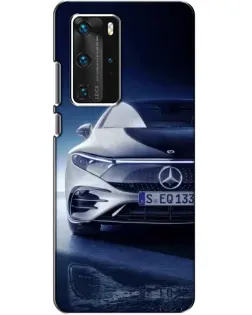 Чехол для Huawei P40 Pro с картинкой «Mercedes EQ — будущее»