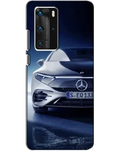 Чехол для Huawei P40 Pro с картинкой «Mercedes EQ — будущее»