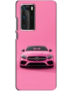 Чохол для Huawei P40 Pro з картинкою «Рожевий Mercedes AMG» Чохол для Huawei P40 Pro з картинкою «Рожевий Mercedes AMG»