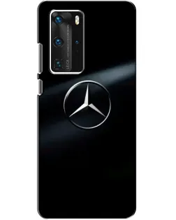 Чохол для Huawei P40 Pro з картинкою «Mercedes на металі» Чохол для Huawei P40 Pro з картинкою «Mercedes на металі»