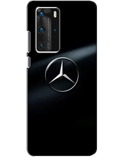 Чохол для Huawei P40 Pro з картинкою «Mercedes на металі» Чохол для Huawei P40 Pro з картинкою «Mercedes на металі»