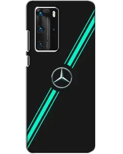 Чохол для Huawei P40 Pro з картинкою «Спортивні лінії Mercedes» Чохол для Huawei P40 Pro з картинкою «Спортивні лінії Mercedes»