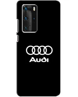 Чохол для Huawei P40 Pro з картинкою «Класичне лого Audi»