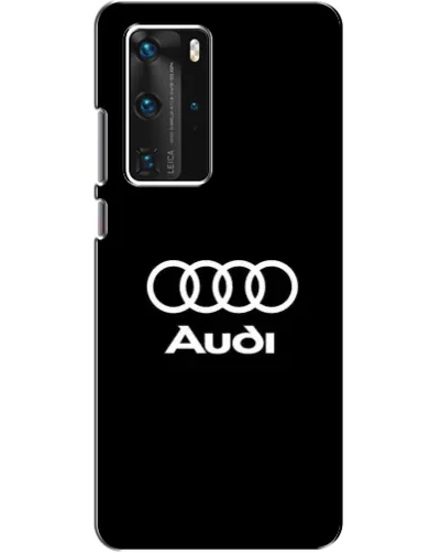 Чехол для Huawei P40 Pro с картинкой «Классическое лого Audi»