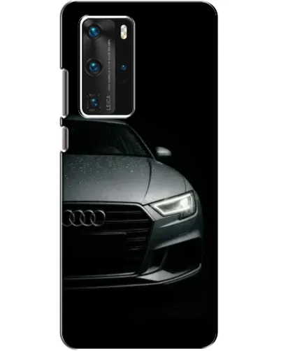 Чехол для Huawei P40 Pro с картинкой «Audi — детализация кузова»