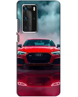 Чехол для Huawei P40 Pro с картинкой «Audi RS — красный стиль» Чехол для Huawei P40 Pro с картинкой «Audi RS — красный стиль»