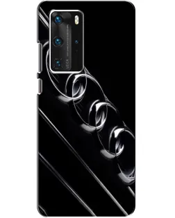 Чехол для Huawei P40 Pro с картинкой «Audi — абстрактные кольца» Чехол для Huawei P40 Pro с картинкой «Audi — абстрактные кольца»