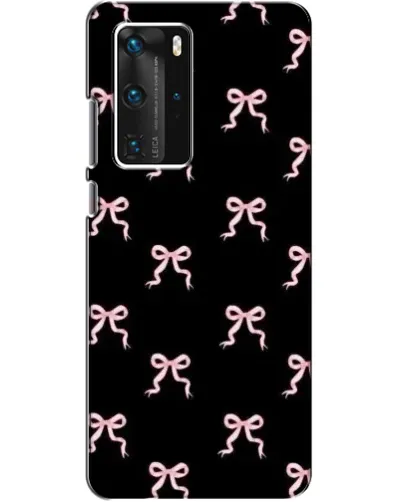 Чехол для Huawei P40 Pro с картинкой «Бант-цветок»