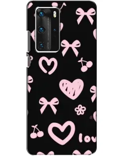 Чохол для Huawei P40 Pro з картинкою «Сатиновий бант»