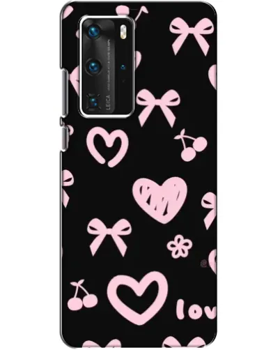 Чехол для Huawei P40 Pro с картинкой «Сатиновый бант»