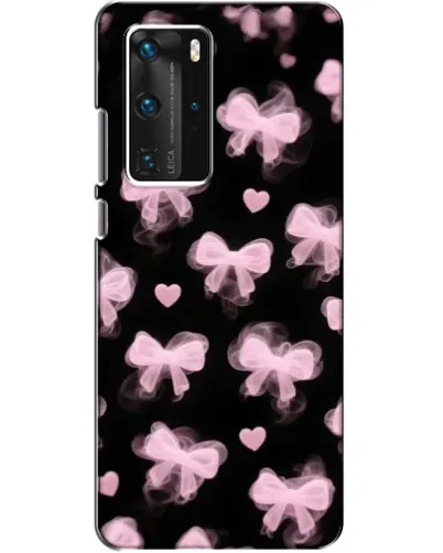 Чехол для Huawei P40 Pro с картинкой «Геометрия банта»