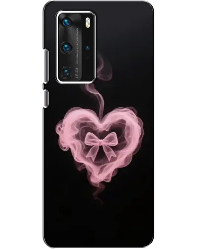 Чехол для Huawei P40 Pro с картинкой «Дымчатое сердце»