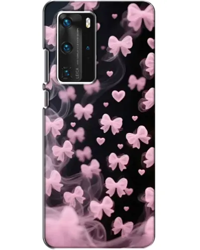 Чехол для Huawei P40 Pro с картинкой «Неоновое кружево»