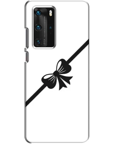 Чехол для Huawei P40 Pro с картинкой «Диагональный бант»