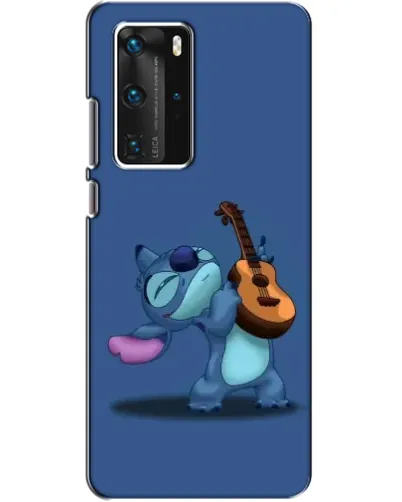 Чехол для Huawei P40 Pro с картинкой «Стич с укулеле»