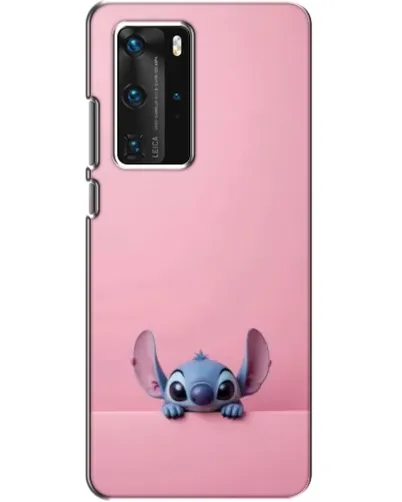 Чехол для Huawei P40 Pro с картинкой «Stitch выглядывает»
