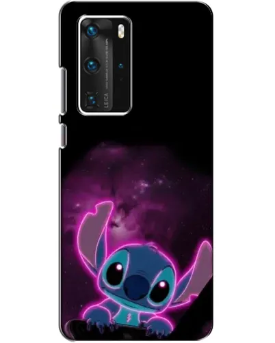 Чехол для Huawei P40 Pro с картинкой «Неоновый Stitch»