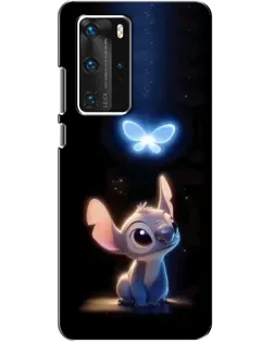 Чехол для Huawei P40 Pro с картинкой «Сияющий Стич»
