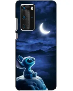 Чехол для Huawei P40 Pro с картинкой «Лунная ночь Стича»