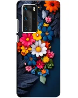 Чохол для Huawei P40 Pro з картинкою «Квіткова феєрія»