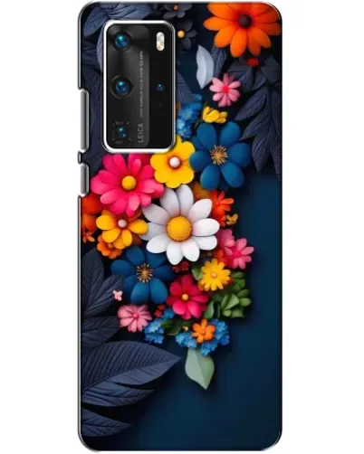 Чехол для Huawei P40 Pro с картинкой «Цветочная феерия» Чехол для Huawei P40 Pro с картинкой «Цветочная феерия»