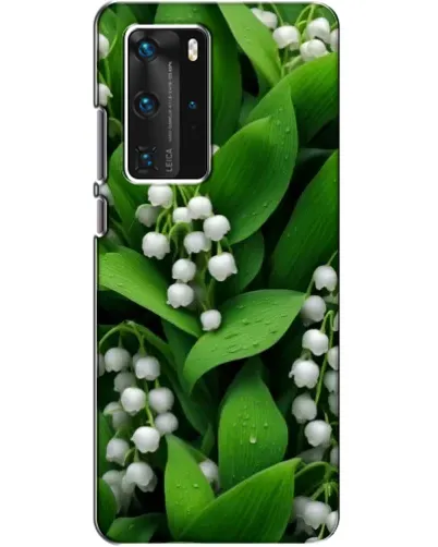 Чехол для Huawei P40 Pro с картинкой «Ландыши в зелени» Чехол для Huawei P40 Pro с картинкой «Ландыши в зелени»