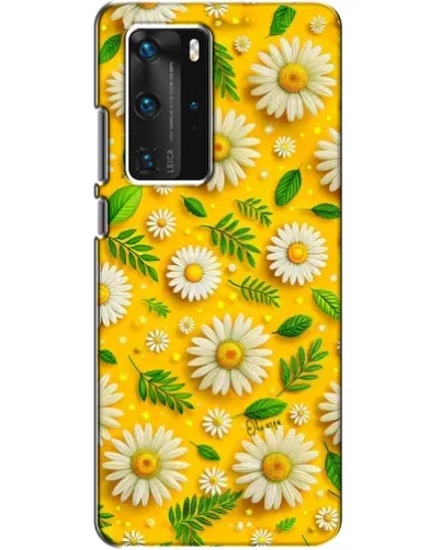 Чехол для Huawei P40 Pro с картинкой «Ромашковое солнце» Чехол для Huawei P40 Pro с картинкой «Ромашковое солнце»