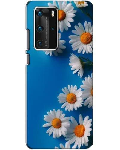 Чехол для Huawei P40 Pro с картинкой «Белоснежные маргаритки» Чехол для Huawei P40 Pro с картинкой «Белоснежные маргаритки»