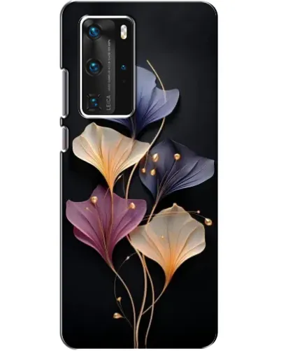 Чехол для Huawei P40 Pro с картинкой «Лиловые цветы грации» Чехол для Huawei P40 Pro с картинкой «Лиловые цветы грации»