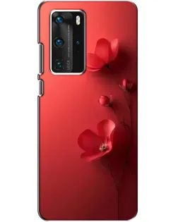 Чохол для Huawei P40 Pro з картинкою «Макові суцвіття»