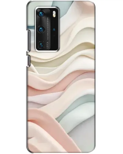 Чехол для Huawei P40 Pro с картинкой «Пастельные нежные волны» Чехол для Huawei P40 Pro с картинкой «Пастельные нежные волны»