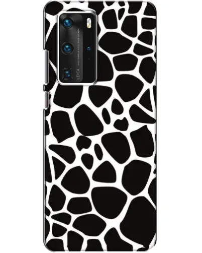 Чехол для Huawei P40 Pro с картинкой «Черно-белый жираф» Чехол для Huawei P40 Pro с картинкой «Черно-белый жираф»