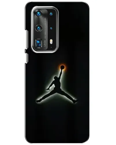 Чехол для Huawei P40 с картинкой «Jordan Gradient Logo»
