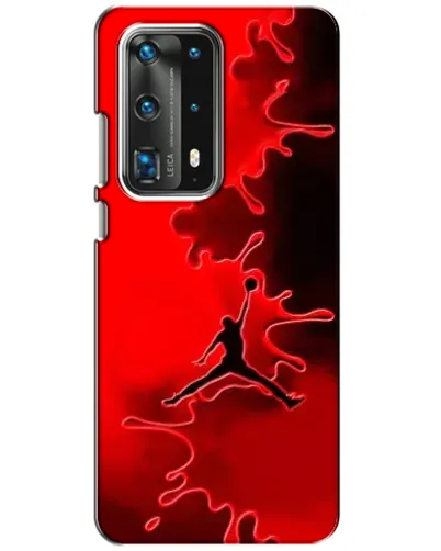 Чехол для Huawei P40 с картинкой «Jordan Red Smoke»