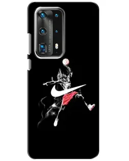 Чехол для Huawei P40 с картинкой «Jordan Jumpman»