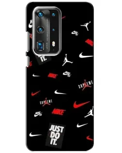 Чехол для Huawei P40 с картинкой «Nike Mix Pattern»