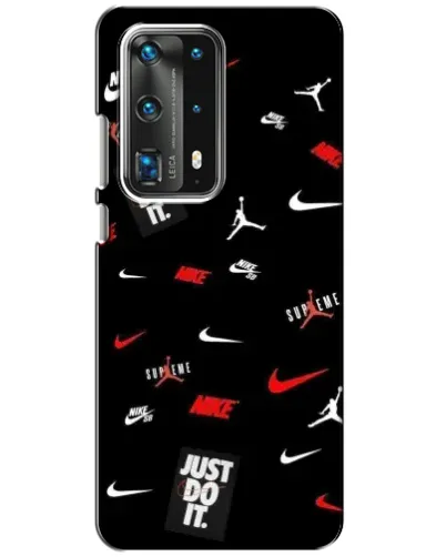 Чехол для Huawei P40 с картинкой «Nike Mix Pattern»